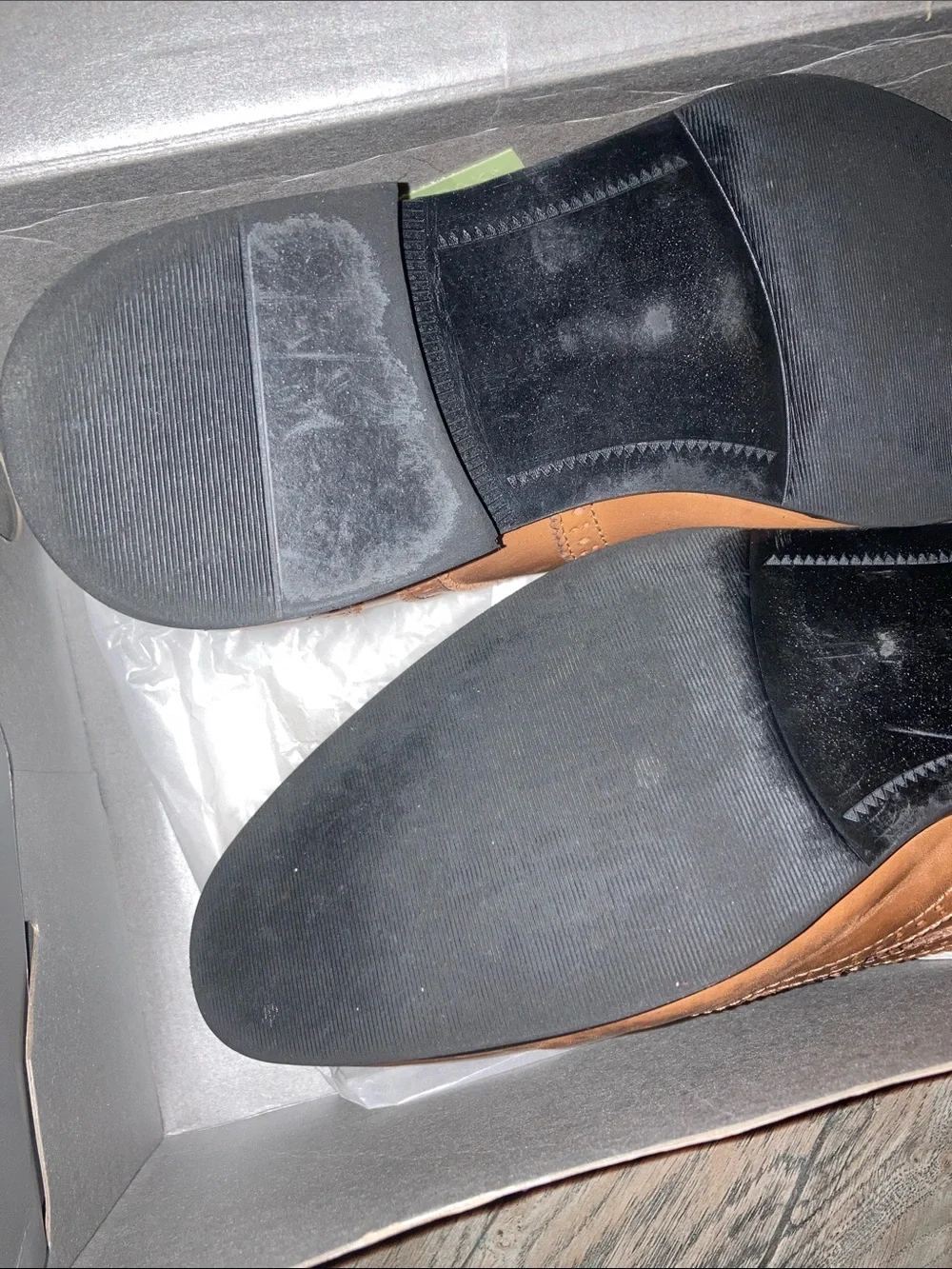 Men’s Derby Oxfords in Silver